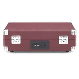 Crosley Cruiser Plus Bluetooth Turntable 3 Speed Burgundy - 45-Degree Angle