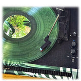 Crosley Voyager Turntable Record Player 3 Speed Bluetooth Tropical Fern Green - Rear View