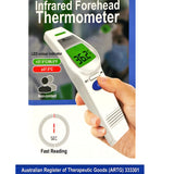 Aerpro Non Contact Infra Red Forehead & Body Thermometer Australian ARTG Registered - Front View