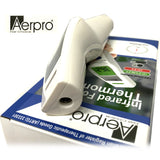 Aerpro Non Contact Infra Red Forehead & Body Thermometer Australian ARTG Registered - Top-Down View