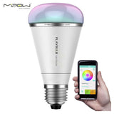 MiPow Playbulb STUDIO Gift Set Novelty LED Light Bulb & Candle Bluetooth Audio - 45-Degree Angle