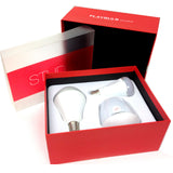 MiPow Playbulb STUDIO Gift Set Novelty LED Light Bulb & Candle Bluetooth Audio - Close-Up Angle