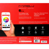 MiPow Playbulb STUDIO Gift Set Novelty LED Light Bulb & Candle Bluetooth Audio - Low Angle