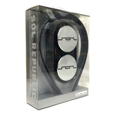 SOL Republic Tracks HD V10 Silver Grey Wired On-Ear Headphones - Side View