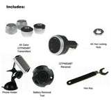 Gator DIY BT Wireless Car Tyre Pressure Monitor Monitoring System App Control TPM iOS - Side View