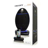 Scott 2.4Ghz Wireless OVE Speaker System USB SD Bluetooth 20w RMS - Rear View