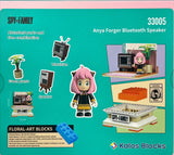 Kalos Spy X Family Anya Forger Building Block Bluetooth Speaker - Close-Up Angle