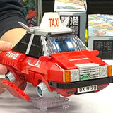 Kalos Hong Kong Machines Robot Red Taxi Building Block Set 586pcs 14+