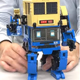 Kalos Hong Kong Machines Robot Bus Dennis Building Block Set 786pcs 14+ - Side View
