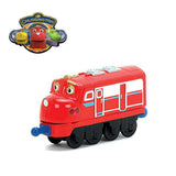 Chuggington Train Motorised Training Yard Loop Ready to Play Set with Diecast Wilson - Top-Down View