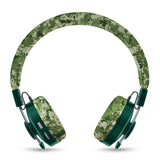 LilGadgets Untangled Pro Premium Children's Wireless Headphones Green Digital Camo - Side View