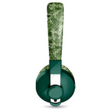 LilGadgets Untangled Pro Premium Children's Wireless Headphones Green Digital Camo - Top-Down View