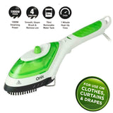 1000w Onix Handheld Garment Steamer Portable Clothes Curtain Drapes Bedding - Front View