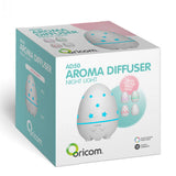 Oricom Aroma Diffuser Humidifier & Night Light Baby Kids Room AD50 - Top-Down View