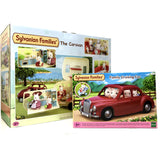 Sylvanian Families Famliy Cruising Car & Caravan Bundle Pack 5448 5045 - 45-Degree Angle