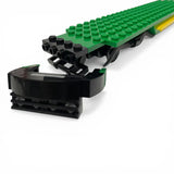 Best Brick Australia Melbourne W-Class Tram Building Block Toy Model - 45-Degree Angle
