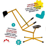 Multi Action Metal Sand Digger Backyard Sandpit Toy - Front View