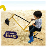 Multi Action Metal Sand Digger Backyard Sandpit Toy - Front View