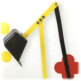 Multi Action Metal Sand Digger Backyard Sandpit Toy - Top-Down View
