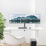 activiva ErgoLife Dual Monitor Screen Double Joint Monitor Arm - Close-Up Angle