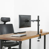 activiva ErgoLife Single Monitor Screen Double Joint Monitor Arm - Rear View