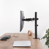 activiva ErgoLife Single Monitor Screen Double Joint Monitor Arm - Close-Up Angle