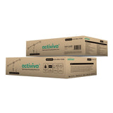 activiva Triple-Screen Articulating Monitor Arm - Close-Up Angle