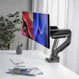 activiva Heavy Duty Dual Monitor Screen Gas Spring Monitor Arm - Rear View