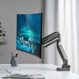 activiva Heavy Duty Single Monitor Screen Gas Spring Monitor Arm - Rear View