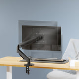 activiva Ergolife Single-Screen Gas Spring Monitor Arm - Side View