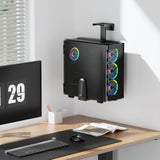 activiva Ultra-Wide Adjustable Wall & Under-Desk PC Mount - Close-Up Angle