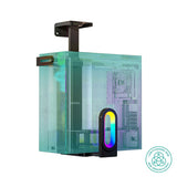 activiva RGB Ultra-Wide Adjustable Wall & Under-Desk Gaming PC Mount - Front View