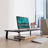 activiva Ergolife Black Monitor Stand Riser - 45-Degree Angle
