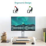 activiva Ergolife Monitor Stand Riser with Storage Drawer - Front View