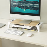activiva Ergolife Monitor Stand Riser with Storage Drawer - Rear View