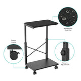 activiva Height Adjustable PC & Printer Storage Stand - 45-Degree Angle