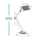 activiva Universal iPad & Tablet Tabletop Stand - Top-Down View