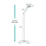 activiva Universal iPad & Tablet Floor Stand - 45-Degree Angle