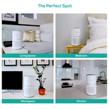 activiva HEPA Air Purifier with UV-C Light - Low Angle