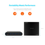 mbeat Gorilla Power 5-Port USB-C PD Charger - Rear View