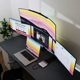 mbeat USB-C Quad 4K HDMI DisplayLink® Adapter with PD Pass-through - Side View