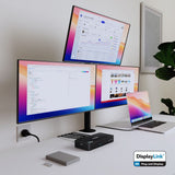 mbeat USB-C Triple 4K Display Docking Station  (DisplayLink® + HDMI-ALT) - Side View