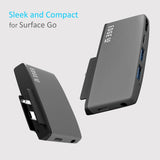 mbeat Edge Go Multifunction USB- C Hub for Microsoft Surface Go - Front View