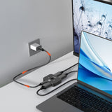 mbeat 8K Bi-directional HDMI 2.1 Switch 2 In 1 Out/1 In 2 Out - Rear View