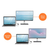 mbeat Mountable 5-Port USB-C Hub - Top-Down View