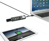 mbeat 7-Port USB 3.0 x 1 + USB 2.0 x 6 Hub with 2.1A Smart Charging Function - 45-Degree Angle