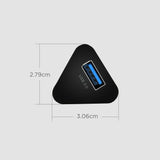 mbeat 7-Port USB 3.0 x 1 + USB 2.0 x 6 Hub with 2.1A Smart Charging Function - Top-Down View