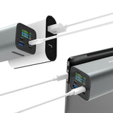 mbeat Gorilla Power 27000mAh USB-C PD 140W Power Bank for Laptop/Tablet/Smartphone - Top-Down View