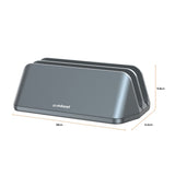 mbeat Stage S5 Adjustable Dual Bay Tablet, Laptop and MacBook Vertical Stand - 45-Degree Angle