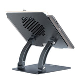 mbeat Stage S6 Adjustable Elevated Laptop and MacBook Stand - Close-Up Angle